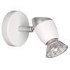 volron Licht Massive 556403190 Vega - Faretto singolo da soffitto, 1 x 50 W, colore: Bianco