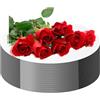CEUQIESO Confezione da 10 specchi rotondi per decorazioni da tavolo, specchi acrilici rotondi per decorazioni da tavolo, portacandele a specchio per matrimoni, Natale, specchi da parete, decorazioni per feste