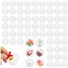 Coco Berming 100 Pezzi Palline Trasparenti Apribili (Trasparente)