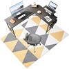Laegnfho Tappeto Sedia Ufficio Tappeto Salvapavimento Antiscivolo Ufficio Protettore del Pavimento Tappeto per Sedia con Ruote Tappeto Sedia Gaming Pavimenti per Parquet e Pavimenti Duri 90 x 140 cm