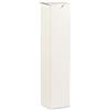 Bomboniere 10 PZ Seta Bianco 6.5x6.5x32 cm Scatola per Bottiglia di Olio