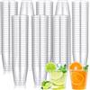 SaiXuan 200PCS Bicchieri Plastica 30ml, Bicchieri Shot Trasparenti, Bicchieri Plastica Monouso, Bicchieri Shot in Plastica, Impilabili e Resistenti, per Feste, Bar, Matrimoni, Degustazioni,Compleanni