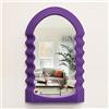 TEIPAI Specchio da parete per decorazione camera da letto femminile, specchio decorativo ad arco per casa, ufficio, soggiorno, inaugurazione della casa, regalo di compleanno, unico accento artistico