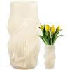 Runprism Vaso in Vetro Soffiato a Mano - Vaso Decorativo Moderno per Fiori, Design Elegante per Casa, Tavolo e Ufficio, Perfetto per Rose e Tulipani