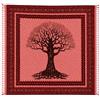 Ali Brothers Telo Mare Grande, cotone 210x230 cm+7cm frange| Telo Spiaggia antisabbia | Asciugamano Mare Fouta, frange e angoli - Pareo Donna Uomo Ragazzi | Pic Nic Beach Towel Coperta, lungo leggero (ROSSO)