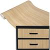 DecoMeister Pellicola Adesiva per Mobili 45x100 cm - Carta Adesiva Effetto Legno per Rivestimento Mobili Cucina e Armadio - Pellicola Decorativa Lavabile e Impermeabile - Rovere Light