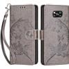SIENIANLINE Cover per Xiaomi Poco X3 / X3 Pro custodia portafoglio Farfalla Grigio | 3 scomparti carte, 1 tasca banconote, Chiusura magnetica, Supporto, Pelle PU flip cover per Xiaomi Poco X3