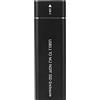 Generic USB 3 1 a M 2 NGFF SSD Enclosure B Key Type C Adapter Case 6Gbps Velocità di trasmissione Plug and Play Shell in lega di alluminio compatibile con Win 98 SE ME 2000 XP Vista 7 8 10