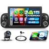 Motorsi Autoradio 4+64G per Fiat Panda 2013-2020 con wireless carplay android auto,7 " IPS Touchscreen,supporta 5G WiFi/GPS/BT/SWC/Schermo Diviso,EQ,Telecamera,canbus
