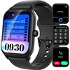 TUYOMA Orologio intelligente da uomo, con display touch da 1,32, con monitoraggio della salute femminile/Spo2/frequenza cardiaca/monitoraggio del sonno/IP68, impermeabile, per sport all'aria aperta