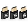 AXFEE 3 Pezzi HDMI Dummy Plug, 4K@60Hz 1080P Adattatore Display Headless