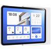 Cleverstation Supporto Tablet da Parete per iPad mini 4/5 Generazione (7,9 Pollici, 2015/2019) - Supporto Estraibile Ultra Sottile e Su Misura per Smart Home e Dashboard - Gestione Cavi - Bianco