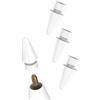 Kefiany Ricambio Punte per Apple Pencil (4 Pack) Compatibile con iPad 1st Generazione Penna Stylus Pennino Tips Accessori Kit Sostitutivo Tablet Touch Connettore Porta Generation Adattatore