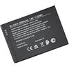 WXKJSHOP Batteria di ricambio BL-30CH da 3,8 V, 2900 mAh/11,02 Wh, compatibile con No-k-ia C02 TA-1522