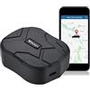 Zeerkeer GPS Tracker,150 Giorni in Standby Impermeabile Anti-perso Localizzatore GPS con Geo-Fence Alarm Tracciatore di Posizione Localizzatore per Auto/Veicoli/Camion/Moto/Nave/Flotta 10000mAh