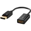 comunica Adattatore Hdmi Displayport, DP (Display Port) Maschio a Hdmi Femmina Risoluzione 4K Hdmi to Display Port Connettori Dorati