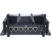 HISTTON Fanless Firewall PC, Firewall Hardware, OPNsense, VPN, Network Security Appliance, Router PC, Core i5-8265U 8GB DDR4 256GB SSD, AES-NI, 6 x 2.5GbE I225-V/1GbE I210 LAN, HD, WiFi, Auto Power On