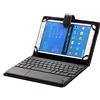 FIABANO Custodia con tastiera Bluetooth per Galaxy Tab A7 Lite, universale da 8,0 a 8,9 pollici, custodia a libro con tastiera Bluetooth (mouse touchpad) per Samsung Galaxy Tab A7 Lite 8.7 (SM-T220/SM-T225)