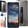 Yuxyiony Nuovo schermo di ricambio per display LCD DOOGEE Note 56 / Note 56X / Note 56X Pro LCD Display Repair Screen e accessori di ricambio