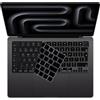 MasiBloom Copertura Tastiera per MacBook Pro 14/16 Pollici 2021-2026 | QWERTY, Layout UK/EU, Silicone, Chip M1-M5, Impermeabile, Antipolvere, Antigraffio, Accessori Protettivi Laptop