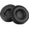Laipuke 1 Paio Cuscinetti Cuffie 70mm / 2,75 Pollici Padiglioni Cuffie 7cm | Redondas e Universale, Compatibile con Sony Sennheiser, in Pelle Proteica e Spugna, 1 Paio, Nero