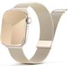 Yoohoo Cinturino Metallo Compatibile Cinturino Apple Watch 44mm 45mm 46mm 49mm