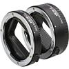 VILTROX DG-Z Autofocus Tubo di Prolunga Macro,Tubi di Estensione 12mm & 24mm per Nikon Z-Mount Mirrorless Fotocamera Z5 Z50 Z6 Z6II Z7 Z7II