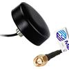 Maswell Puck Antenna SMA GPS L1 Navigazione esterna Veicolo Auto Camion Barca Roulotte Camper Van Navigatore satellitare Cavo da 3 metri Cilindro Montaggio a vite e adesivo impermeabile