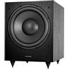 RO&CO DYNAVOICE Magic MW-12 Nero Opaco Subwoofer Attivo 12 Pollici 180W RMS 250W Max Bass Reflex Inferiore Controllo Fase e Low Pass Ingressi RCA e Alto Livello per Home Cinema e HiFi
