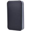 alavisxf xx Alachi EU Porta CD Custodia, Plastica Dura da 96 Capacità Porta CD Borsa Custodia CD Auto Protettiva Portafoglio Organizer (Nero, 96 Capacità)