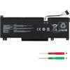 KXRSII BTY-M492 Laptop Batteria per MSI WF66 WF76 11UI 11UJ Katana GF66 GF76 11UD 12UG 12UX 11UE 12UD Crosshair 15 17 A11UCK A11UDK A11UEK A11SC Sword 15 A11U A11UD A11UE Pulse GL66 GL76 3ICR6/71/74