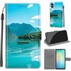 SIENIANLINE Cover per Samsung Galaxy A06 / A07 PU Pelle Custodia Flip Barca