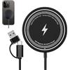 Velozym Caricatore wireless magnetico compatibile con MagSafe, Wireless Charger