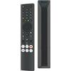 VINABTY Telecomando vocale sostituito Adatto per TCL TV C7K Premium QD-MiniLED TV 32V5C 40V5C 43V5C 43V6C 50V6C 55V6C 65V6C 75V6C 98Q6C 98Q7C 50Q7C 55Q7C 65Q7C 75Q7C 85Q7C 55Q6C 65Q6C 75Q6C