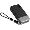 NOBIS Power Bank 20000mAh 45W Caricatore Portatile con Cavo C-C Staccabile | Powerbank con Ricarica Rapida, Display Digitale e 4 Porte (2 USB-C + 2 USB-A) per iPhone, Android e Tablets