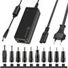 Gonine 19V 3.42A Caricatore per Laptop, 19 Volt 3.42A 3.15A 2.37A 2.1A 1.75A Adattatore di Alimentazione per HP Acer Samsung Toshiba Fujitsu Lenovo Asus Gateway IBM Sony LG TV Monitor