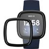 kwmobile Pellicola Protettiva Smartwatch Compatibile con Fitbit Versa 3 Protezione - Protettore Schermo - Anti Impronte Antiurto - Set 2 Pezzi