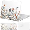 MOSISO Custodia Compatibile con MacBook Neo 13 pollici Cover 2026 A18 Pro | Copritastiera&Pellicola Protettiva&Fiori Giardino Resistente Graffi Rigida Case per MacBook Neo 13 A3404, Chiaro