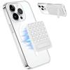 KOEMCY Supporto Telefono Cellulare Ventosa Silicone Rimovibile Adesivo Cavalletto Regolabile Compatibile Smartphone Universale