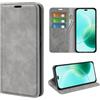 Fertuo Cover a Libro con Porta Carte per Honor 400 Lite 5G, Grigio | Antiurto Portafoglio in Pelle, Custodia con Chiusura Magnetica, Supporto, Case Interno Silicone, Sottile Leggero, Antiscivolo
