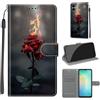 SIENIANLINE Cover per Samsung Galaxy A06 / A07 PU Pelle Custodia Flip Fiamma