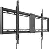 PUTORSEN Supporto universale per TV da 43-100 pollici fisso, Supporto piatto per TV fino a 75 kg, compatibile con VESA 800 x 400, nero