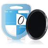 Digital Hd FILTRO NEUTRO ND 1000 nd1000 NEUTRAL DENSITY FILTER 67 mm 10 stop RISE GRIGIO nuovo da Italia