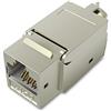 VENTION Accoppiatore RJ45 Cat7, Cat6, Cat5, RJ45 8P8C di rete, Keystone Jack In-Line, accoppiatore femmina a femmina in metallo ad alta schermatura accoppiatore per cavo Ethernet (2 pezzi)