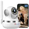 Ctronics 4G Telecamera Interno con SIM, Tracciamento Automatico