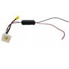 Aptfkec Retrocamera Auto Cavo Adattatore Per Telecamera Posteriore Per Retromarcia Autoradio A 8 Pin Da 12 V A 6 V E 5 V Per Aygo Per Citroen C1 Per Peugeot 108(B)