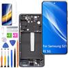 HLYGZX Display Schermo per Samsung S21 FE G990B TFT Nero con Cornice | Senza Impronte Digitali，con kit di riparazione，TFT LCD，HD Display，Sostituire lo schermo,EU Version,per Modello:G990B/DS