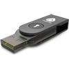 Thetis Pro-A FIDO2 Security Key Passkey Device con USB A e NFC, APP di autenticazione TOTP/HOTP, autenticazione a due fattori FIDO 2.0 2FA MFA, funziona con Windows/macOS/Linux/Gmail/Dropbox/GitHub