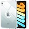 SANDUODD Custodia per iPad mini A17 Pro, iPad mini 6, compatibile con Magsafe, retro trasparente con telaio in TPU, custodia protettiva sottile e leggera per iPad mini da 8,3 pollici (trasparente)