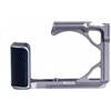 Yanzuo Gabbia per fotocamera con design a scarpa fredda, cuscinetti in silicone antiscivolo, interfaccia Arca da 38 mm, per Fuji XM5 X-M5 (Titanio)